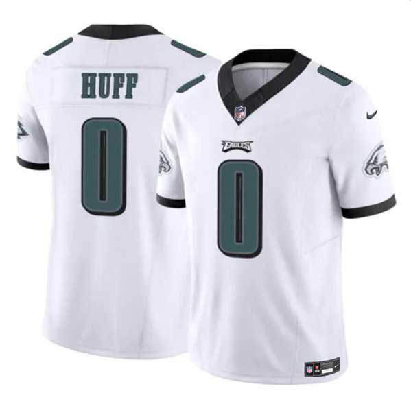 Men & Women & Youth Philadelphia Eagles #0 Bryce Huff White 2024 F.U.S.E. Vapor Untouchable Limited Football Stitched Jersey->->NFL Jersey